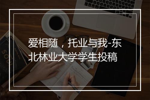 爱相随，托业与我-东北林业大学学生投稿