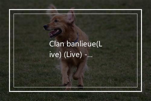 Clan banlieue(Live) (Live) - Corte dei Miracoli-歌词