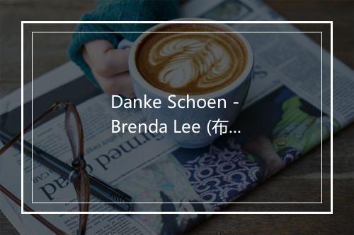 Danke Schoen - Brenda Lee (布伦达·李)-歌词