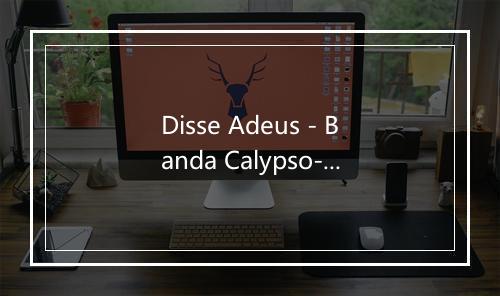 Disse Adeus - Banda Calypso-歌词