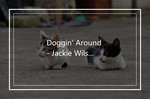 Doggin' Around - Jackie Wilson-歌词_1