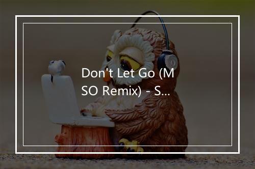 Don't Let Go (MSO Remix) - Satchel-歌词