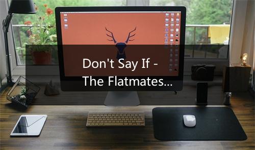 Don't Say If - The Flatmates-歌词