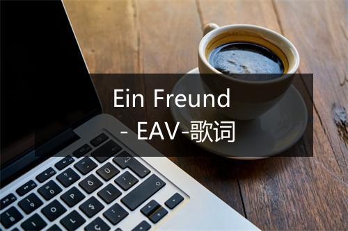 Ein Freund - EAV-歌词