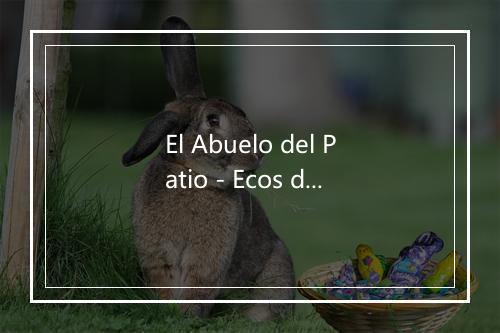 El Abuelo del Patio - Ecos del Rocio-歌词_1