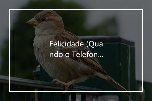 Felicidade (Quando o Telefone Toca) - Emanuel-歌词_1