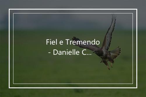 Fiel e Tremendo - Danielle Cristina-歌词