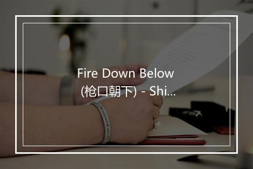 Fire Down Below (枪口朝下) - Shirley Bassey-歌词_1