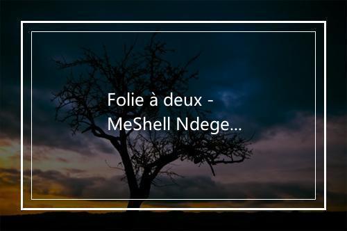 Folie à deux - MeShell Ndegeocello-歌词