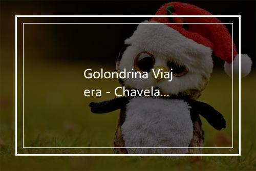 Golondrina Viajera - Chavela Vargas-歌词_4