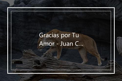 Gracias por Tu Amor - Juan Carlos Zarabanda-歌词