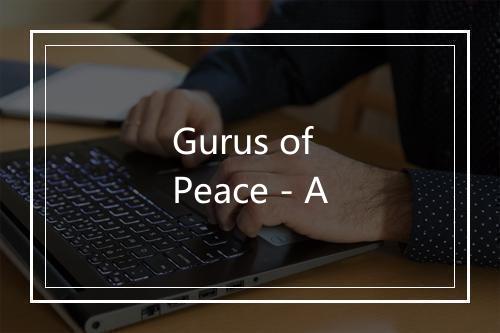 Gurus of Peace - A