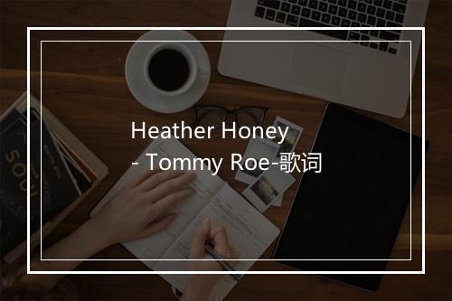 Heather Honey - Tommy Roe-歌词