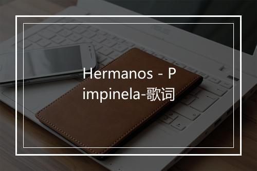 Hermanos - Pimpinela-歌词