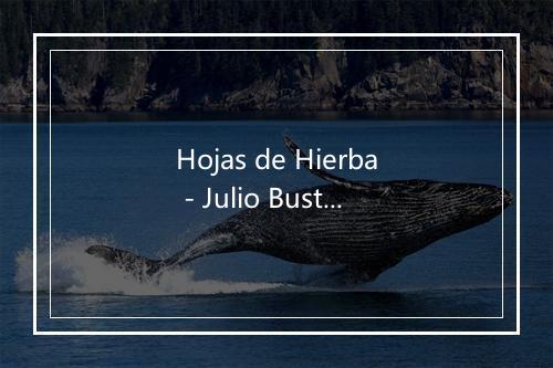 Hojas de Hierba - Julio Bustamante-歌词