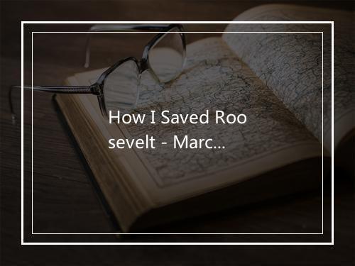 How I Saved Roosevelt - Marcus-歌词