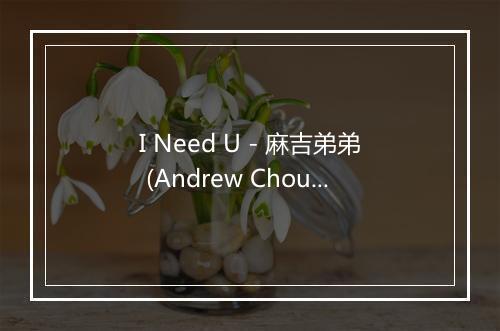 I Need U - 麻吉弟弟 (Andrew Chou)-歌词