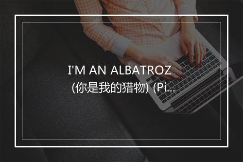 I'M AN ALBATROZ (你是我的猎物) (Pier Mix) - DJ Space'C-歌词