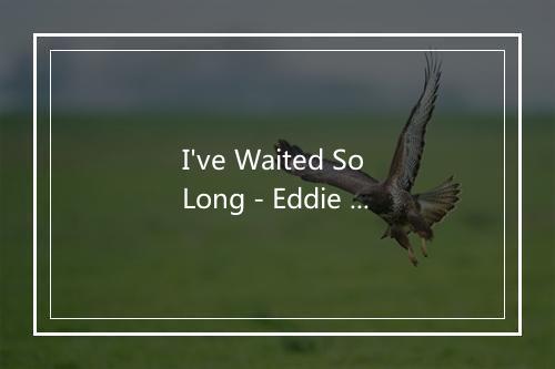 I've Waited So Long - Eddie Cochran-歌词_4