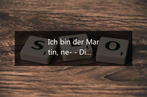 Ich bin der Martin, ne- - Diether Krebs-歌词_1