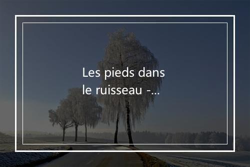 Les pieds dans le ruisseau - Jacques Brel-歌词_2