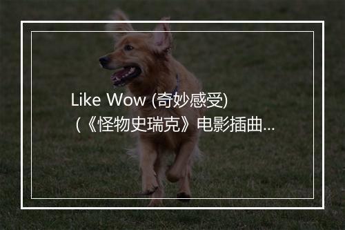 Like Wow (奇妙感受) (《怪物史瑞克》电影插曲) - Leslie Carter-歌词