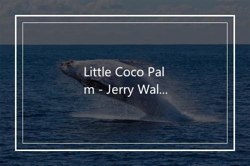 Little Coco Palm - Jerry Wallace-歌词