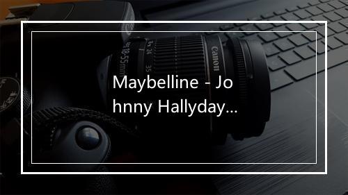 Maybelline - Johnny Hallyday-歌词_2