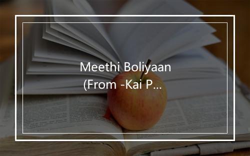 Meethi Boliyaan (From -Kai Po Che-) - Mili Nair-歌词