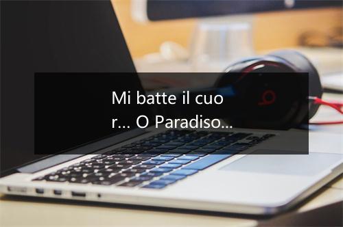 Mi batte il cuor… O Paradiso (喔，天堂) - Luciano Pavarotti (卢奇亚诺·帕瓦罗蒂)-歌词