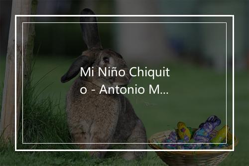 Mi Niño Chiquito - Antonio Molina (安东尼·莫利纳)-歌词_1