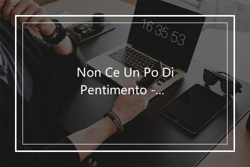 Non Ce Un Po Di Pentimento - Rita Pavone-歌词_6