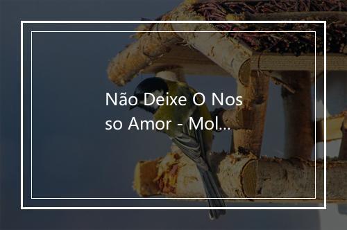 Não Deixe O Nosso Amor - Molejo-歌词