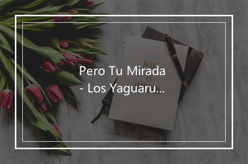 Pero Tu Mirada - Los Yaguaru de Angel Venegas-歌词_1