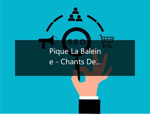 Pique La Baleine - Chants De Marins-歌词