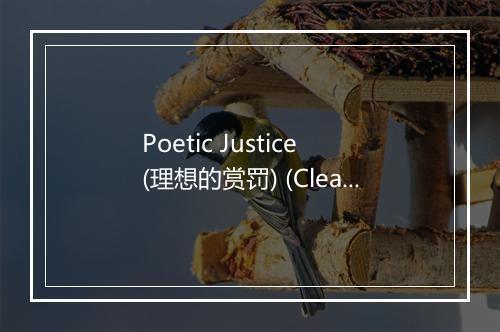 Poetic Justice (理想的赏罚) (Clean Version) - Kids DJ Mixer-歌词_1