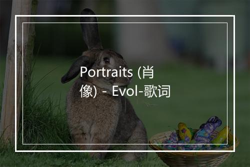 Portraits (肖像) - Evol-歌词