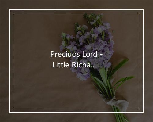 Preciuos Lord - Little Richard-歌词