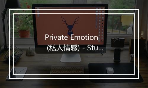 Private Emotion (私人情感) - Studio 99 (99工作室)-歌词