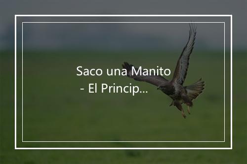 Saco una Manito - El Principito Jardín De Infantes-歌词