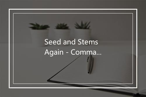 Seed and Stems Again - Commander Cody-歌词