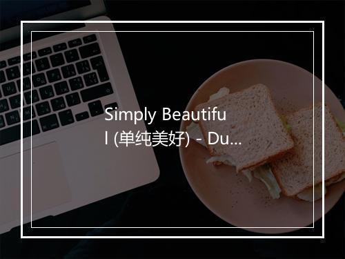 Simply Beautiful (单纯美好) - Duane Stephenson-歌词