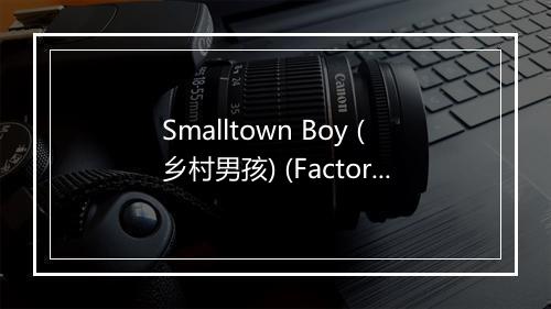 Smalltown Boy (乡村男孩) (Factory Team Remix '94) - Bronski Beat-歌词