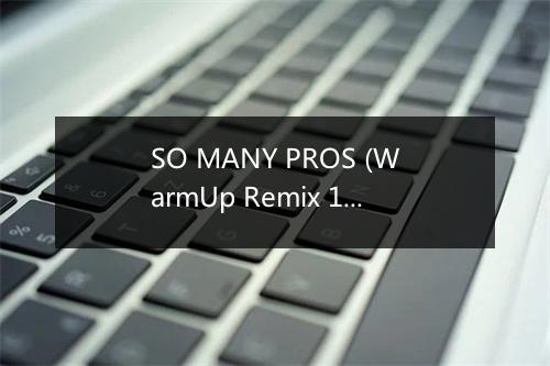 SO MANY PROS (WarmUp Remix 128 Bpm) - MC JOE-歌词