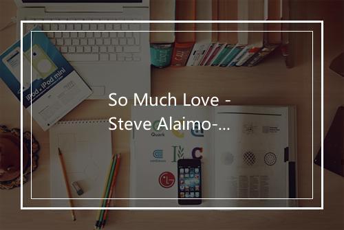 So Much Love - Steve Alaimo-歌词