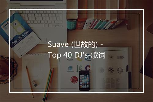 Suave (世故的) - Top 40 DJ's-歌词