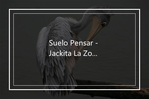 Suelo Pensar - Jackita La Zorra-歌词