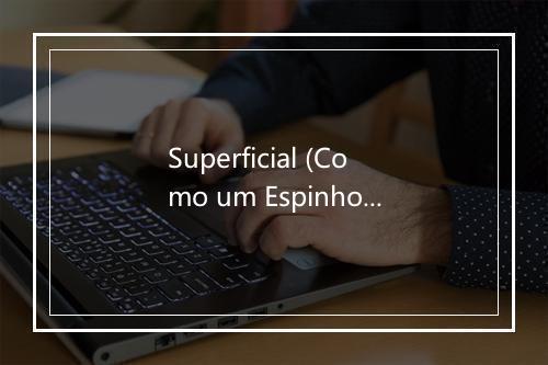 Superficial (Como um Espinho) - Ira!-歌词