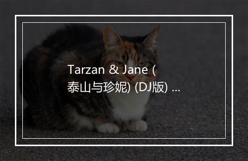 Tarzan & Jane (泰山与珍妮) (DJ版) - Toy-Box (玩具盒子)-歌词