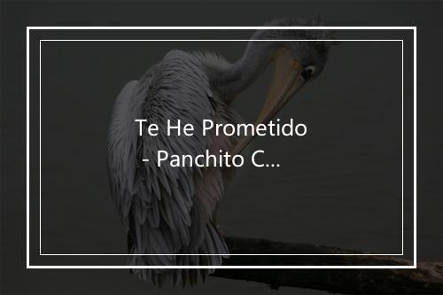 Te He Prometido - Panchito Chavez Y Su Ola Celeste-歌词